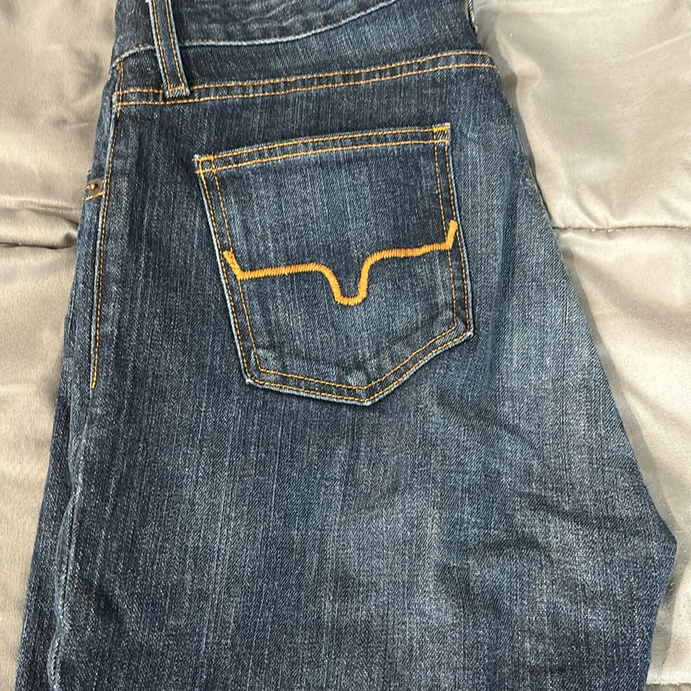 Jennifer kimes, dark wash 8/34